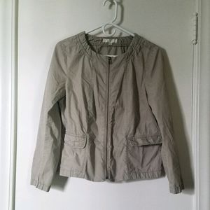 Khaki Ann Taylor Loft Jacket